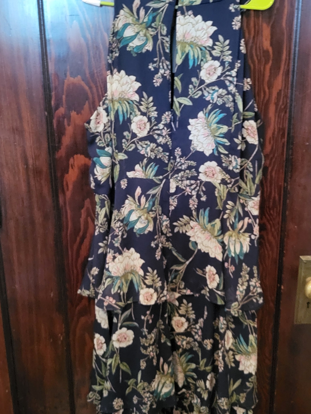 Tommy Hilfiger Navy Floral Maxi Dress